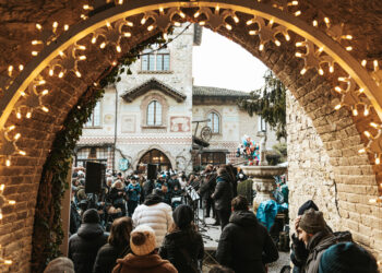 L’incanto del Natale nel borgo di Grazzano Visconti (PC)