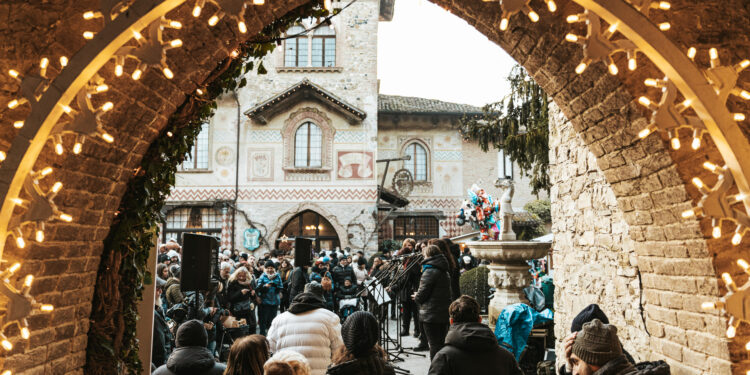 L’incanto del Natale nel borgo di Grazzano Visconti (PC)