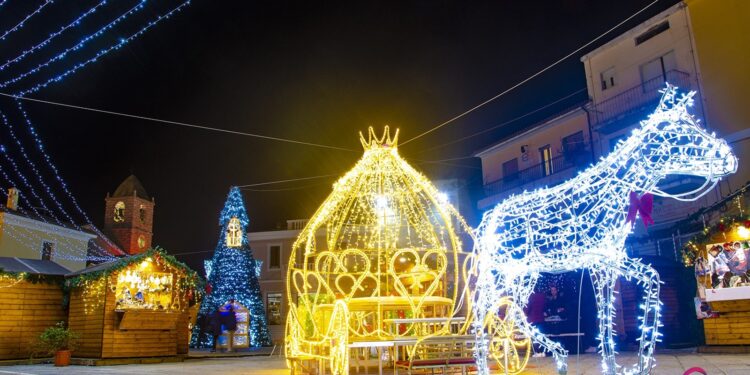 Apre il villaggio di Natale, grande festa in piazza ad Arzachena per l’Immacolata