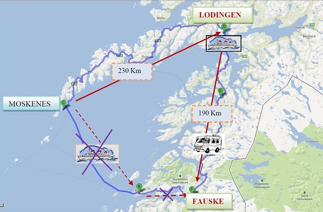 Ä - UTLAKLEIV - EGGUM - LODINGEN = TRAGHETTO = BOGNES - INNHAVET Ä - UTLAKLEIV - EGGUM - LODINGEN = TRAGHETTO = BOGNES - INNHAVET
