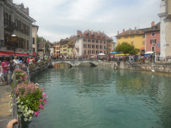 Annecy – vista dei canali Annecy – vista dei canali