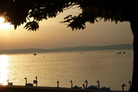 tramonto a Balaton tramonto a Balaton