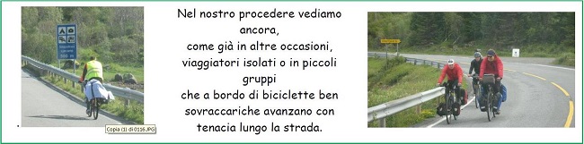 Biciclette lungo il percorso Biciclette lungo il percorso