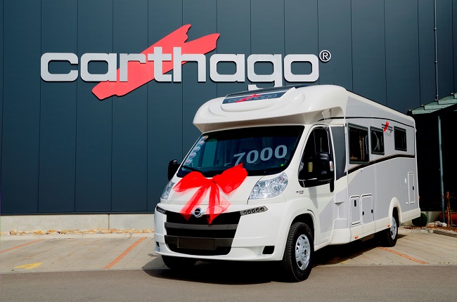 7.000 autocaravan usciti dalla fabbrica: si festeggia a Odranci, in Slovenia
