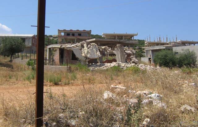 Case demolite a Ksamil Case demolite a Ksamil