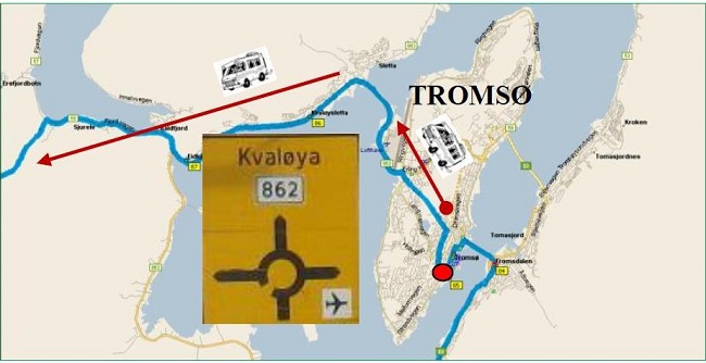 Da Tromsø a Andenes Da Tromsø a Andenes