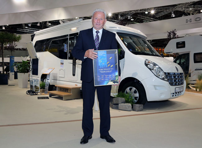 Hobby si aggiudica l’European Innovation Award 2013 Hobby si aggiudica l’European Innovation Award 2013