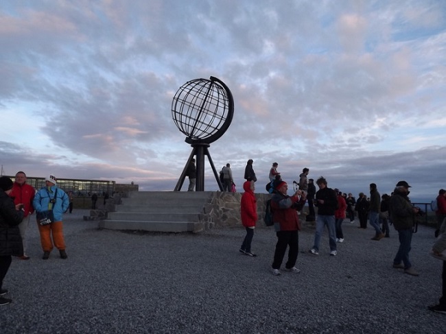 Il Globo a Nordkapp Il Globo a Nordkapp