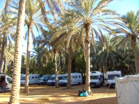 Il campeggio di Ksar Ghilane Il campeggio di Ksar Ghilane