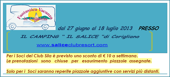 Il camping di Corigliano Il camping di Corigliano