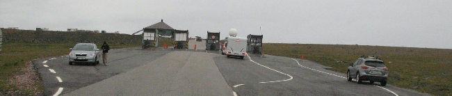 Il casello d’ingresso al Piazzale di capo Nord Il casello d’ingresso al Piazzale di capo Nord