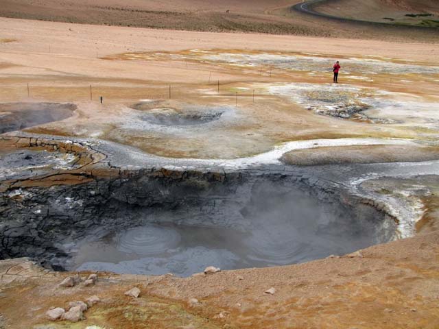 Islanda, Namafjall, Hverir Islanda, Namafjall, Hverir