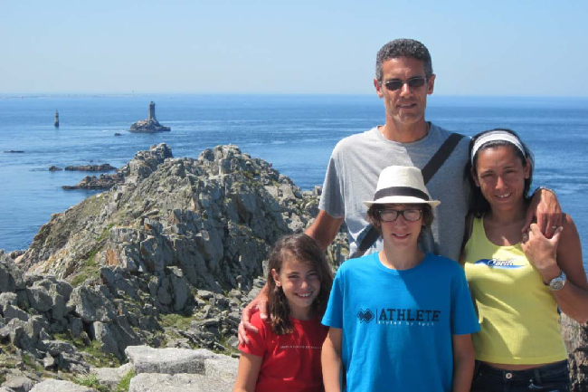 Le rocce e l'oceano a Pointe du Raz Le rocce e l'oceano a Pointe du Raz