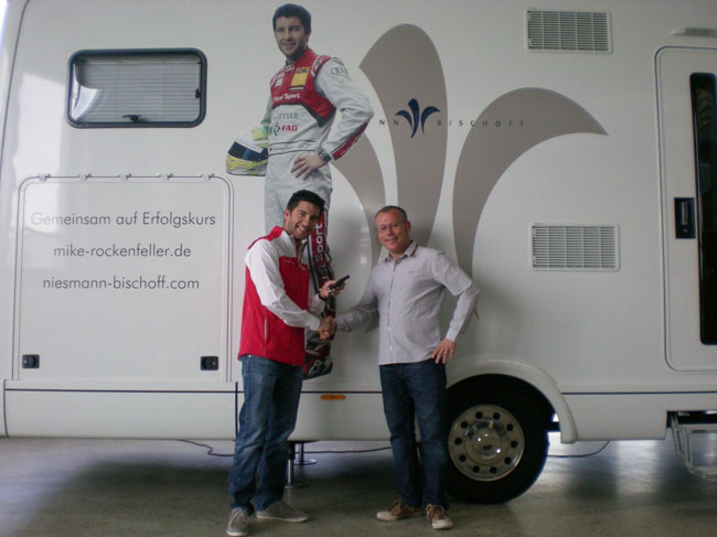 Mike Rockenfeller - Niesmann+Bischoff Mike Rockenfeller - Niesmann+Bischoff