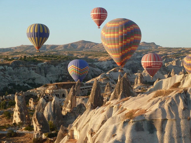 Mongolfiere su Goreme Mongolfiere su Goreme