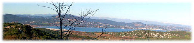 Panorama di Gassin Panorama di Gassin