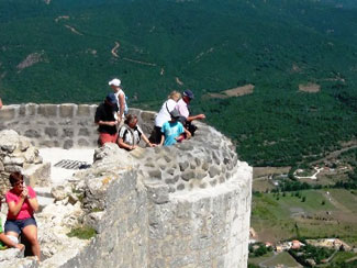 Peyrepertuse-panorama Peyrepertuse-panorama
