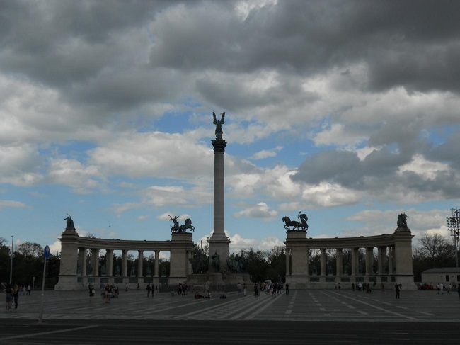 Piazza degli Eroi a Budapest Piazza degli Eroi a Budapest