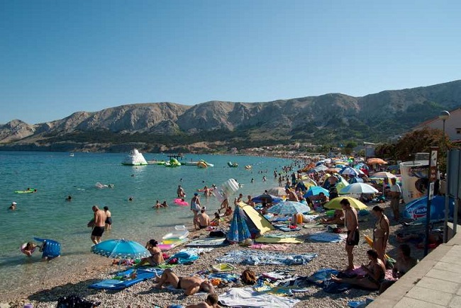 Spiaggia a a Baška Spiaggia a a Baška