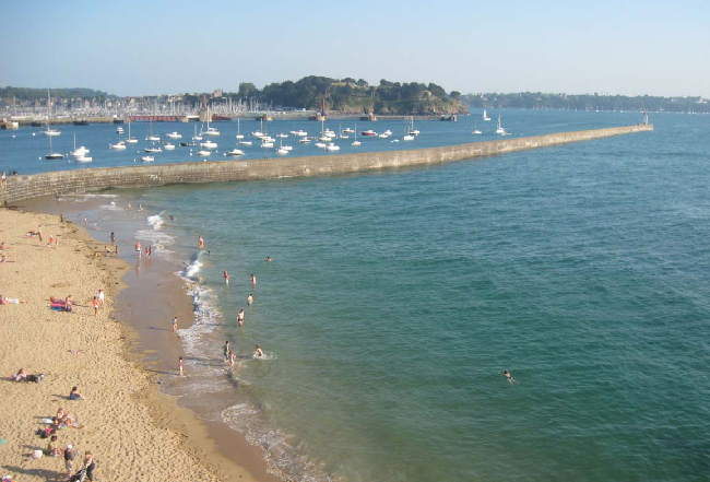 Spiaggia di Saint-Malo Spiaggia di Saint-Malo