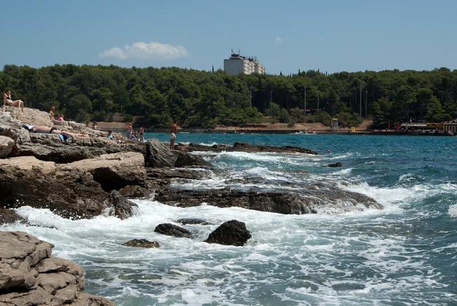 Spiaggia nel promontorio di Stoja Spiaggia nel promontorio di Stoja