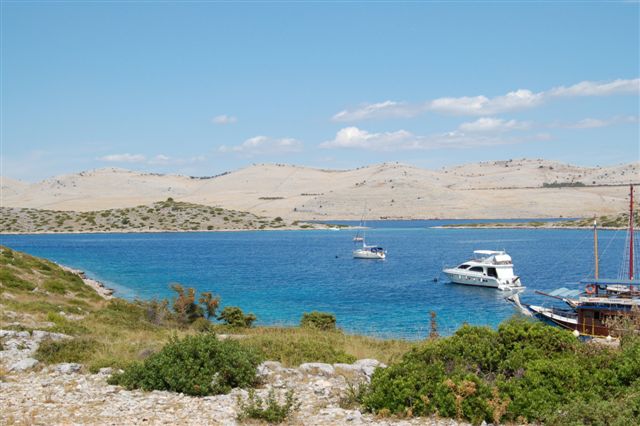 Uno scorcio delle Kornati Uno scorcio delle Kornati
