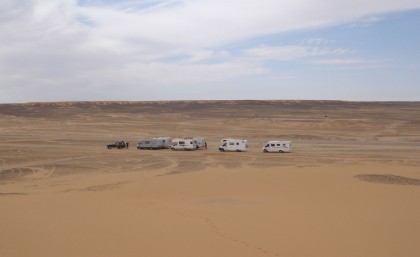 Algeria |gruppo di camper - In Amenas Illizi