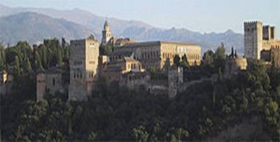 L'Alhambra con il palazzo di Carlo V