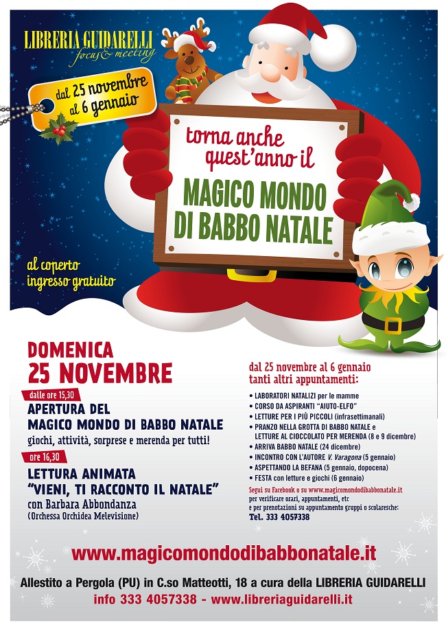 Babbo Natale a Pergola 2012 Babbo Natale a Pergola 2012