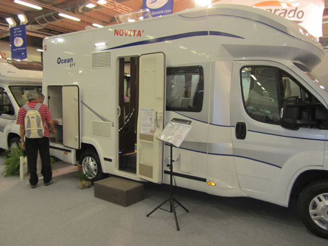 Blucamp Ocean 511 al Salone del Camper 2013 Blucamp Ocean 511 al Salone del Camper 2013