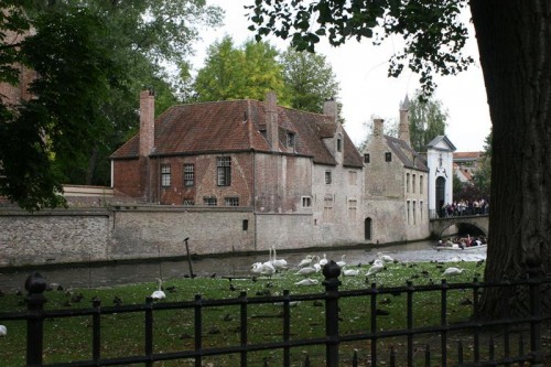 Brugge - entrata Begijnhof Brugge - entrata Begijnhof