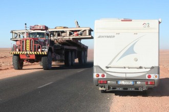 In camper lungo le strade in Algeria In camper lungo le strade in Algeria
