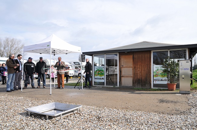Inaugurato il camper service al Parco Esposizioni Novegro