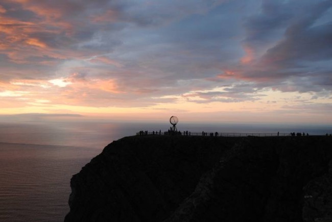 Capo Nord | il sole di mezzanotte Capo Nord | il sole di mezzanotte