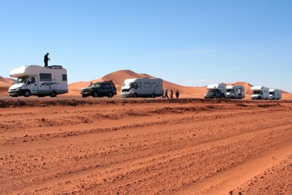 Carovana di camper in Algeria | Illizi 80 Km da In Amenas