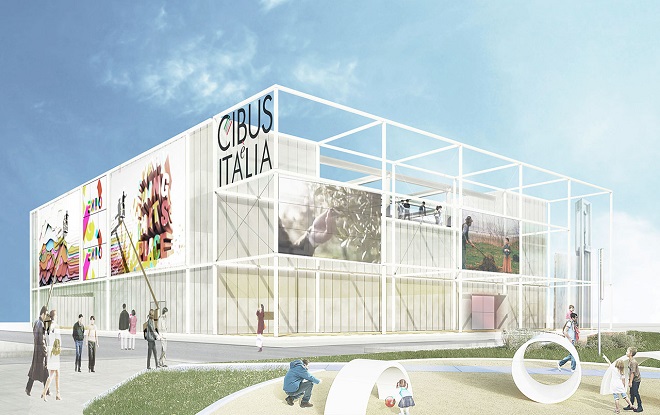 cibus expo padiglione rendering