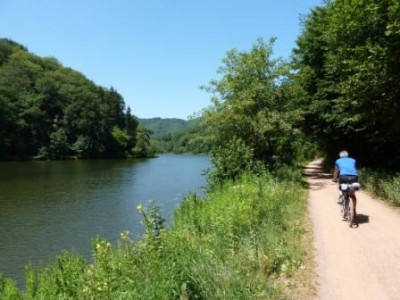 La pista clabile lungo il fiume | Saarburg