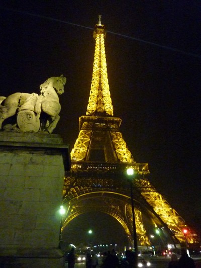 Parigi, Tour Eiffel illuminata