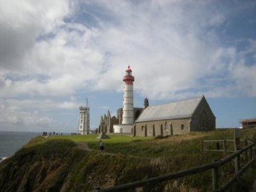 Faro di Saint Mathieu in Bretagna Faro di Saint Mathieu in Bretagna