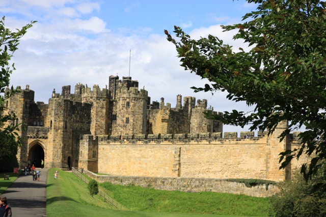 il castello di Alnwich il castello di Alnwich