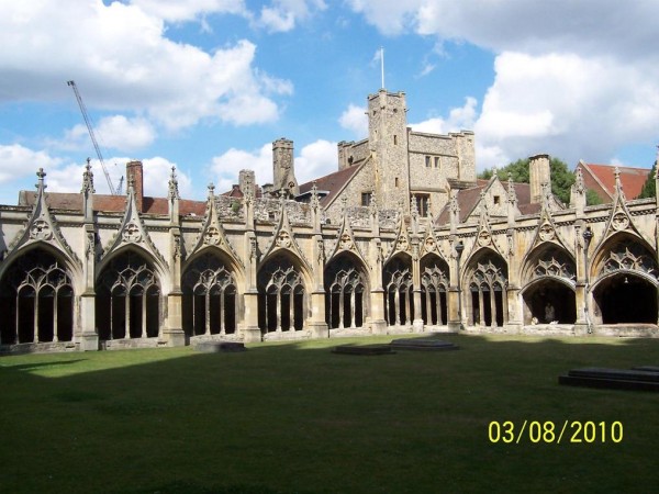 Chiostro della Cattedrale di Canterbury