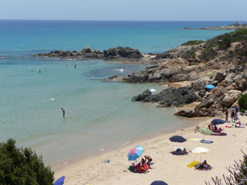 La spiaggia dorata di Su Giudeu - Sardegna La spiaggia dorata di Su Giudeu - Sardegna