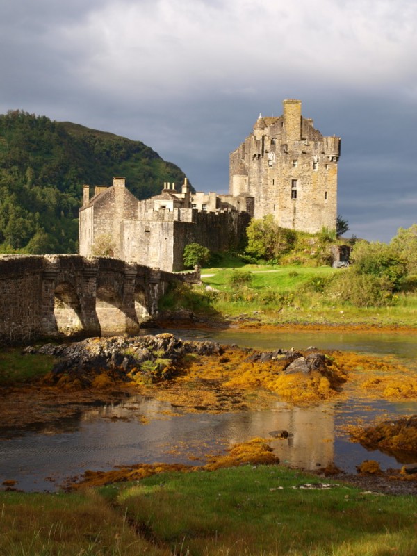 Il castello di Eilean Donan Il castello di Eilean Donan