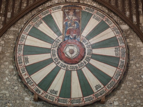 Cattedrale di Winchester - La tavola rotonda Cattedrale di Winchester - La tavola rotonda