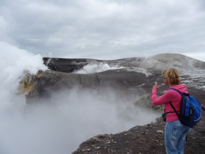 La salita ai crateri centrali dell’Etna La salita ai crateri centrali dell’Etna