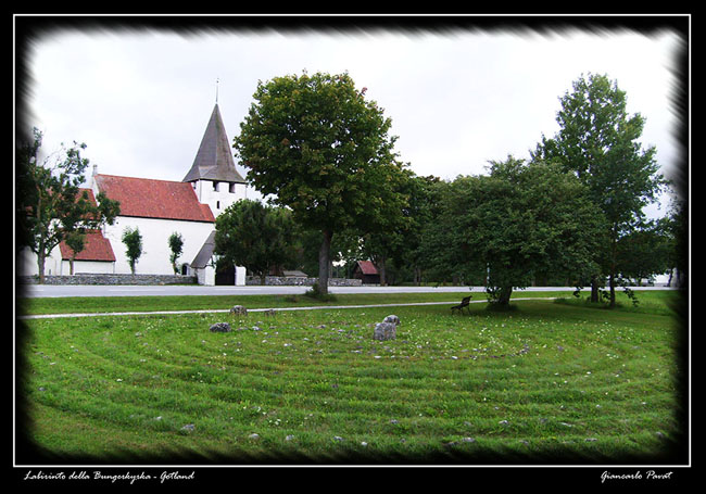 Labirinto della Bungekyrka - Gotland Labirinto della Bungekyrka - Gotland