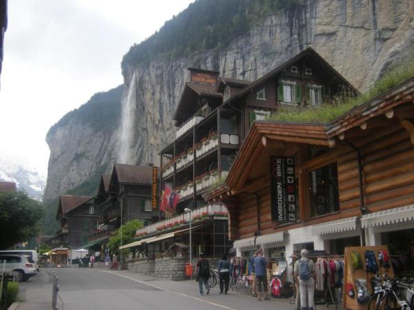 Lauterbrunnen la cascata Lauterbrunnen la cascata