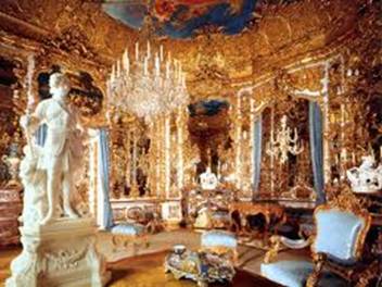Linderhof il Castello di Re Ludwig II- lo studio privato Linderhof il Castello di Re Ludwig II- lo studio privato