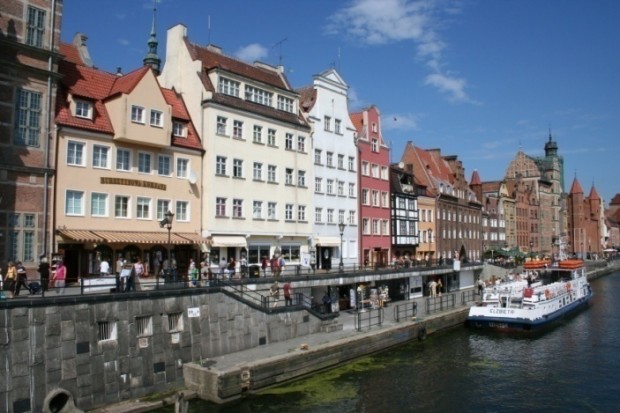 Lungo fiume di Gdansk Lungo fiume di Gdansk
