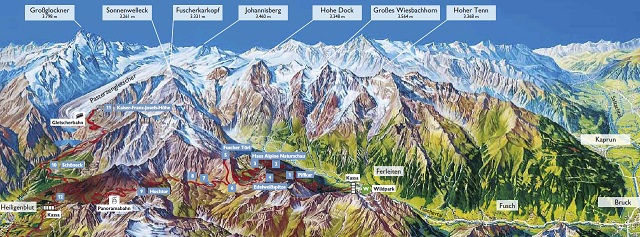 mappa-strada-alpinagroßglockner